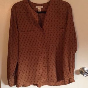 Vintage button down blouse. Size 6